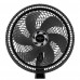 VENTILADOR BRITANIA BVT400 TURBO 40CM 6 PAS 3 VEL 127V PRETO