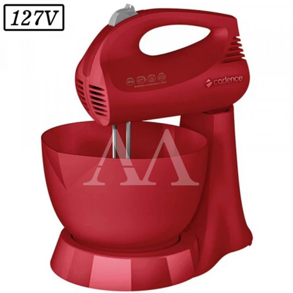 BATEDEIRA CADENCE BAT411 JOLIE COLORS 1 TIGELA 200W 3 VEL 127V VERMELHO