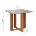 CJ MESA 4C CIMOL FLORA QUADRADA 94X94 NATURE / OFF WHITE / GENGIBRE