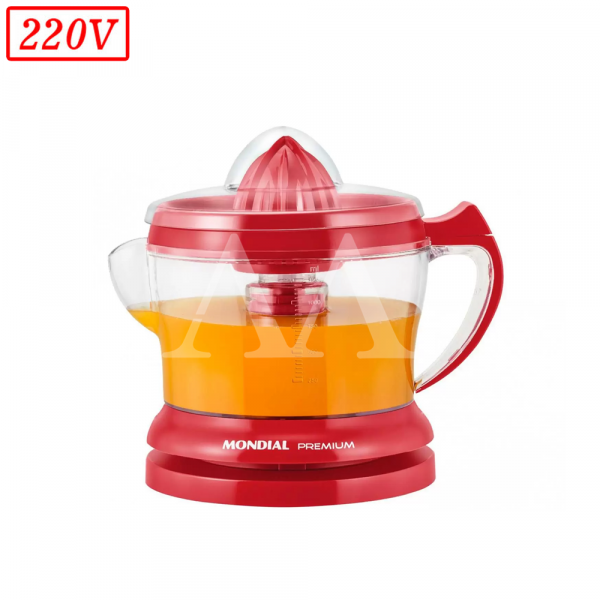 ESPREMEDOR DE FRUTAS MONDIAL PREMIUM E-23 220V VERMELHO