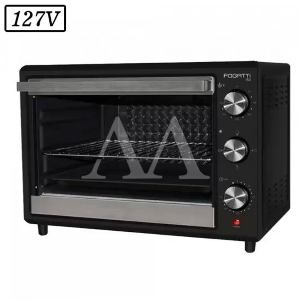 FORNO ELETRICO FOGATTI I50 50L 127V PRETO