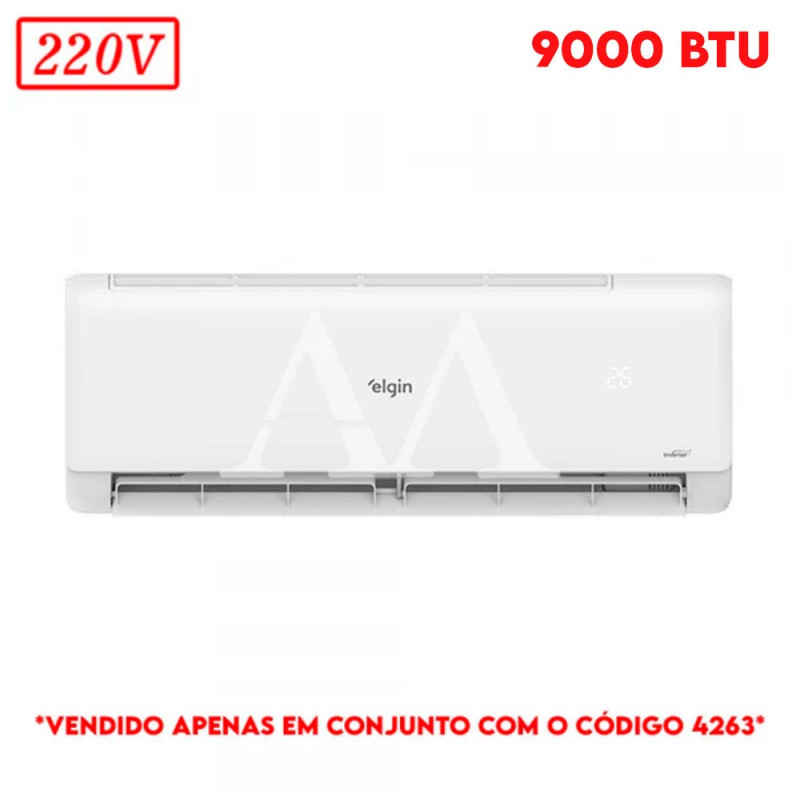 AR CONDICIONADO EVAPORADORA ELGIN SPLIT HIGH WALL ECO INVERTER II C/ WIFI 9000 BTU 220V