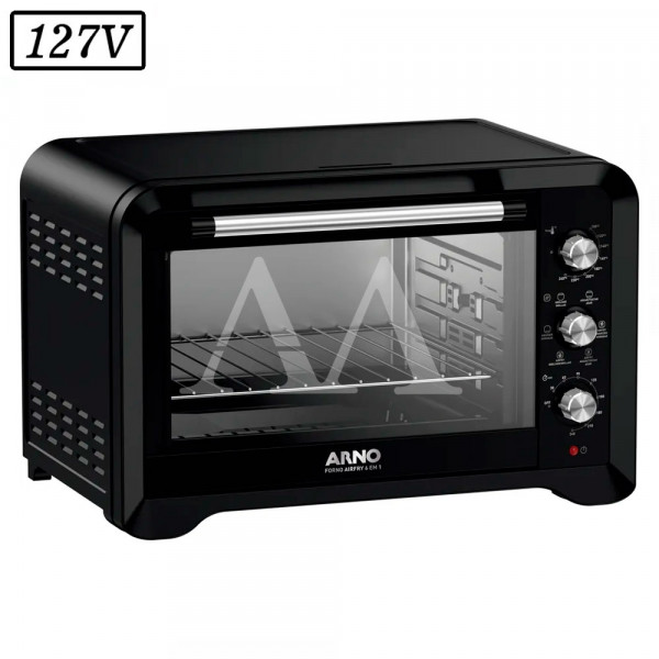 FORNO ELETRICO ARNO AIRFRY FOR4 40L 1600W 127V PRETO